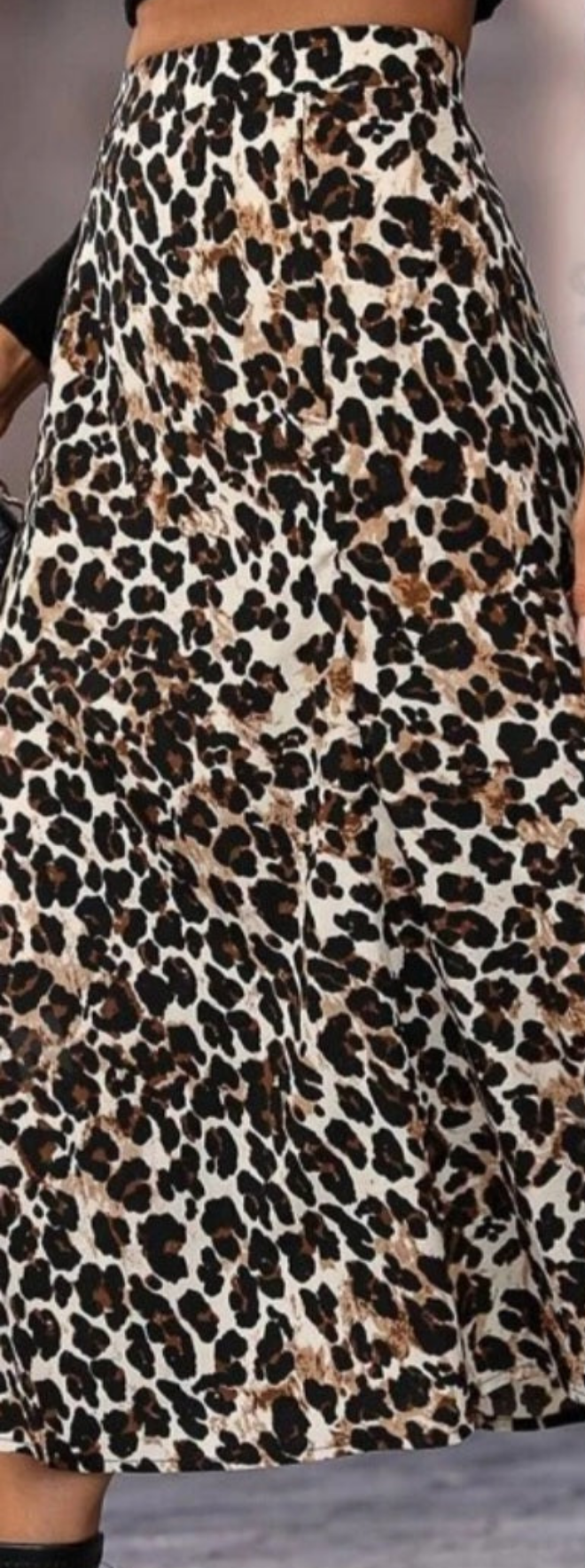 Leopard skirt