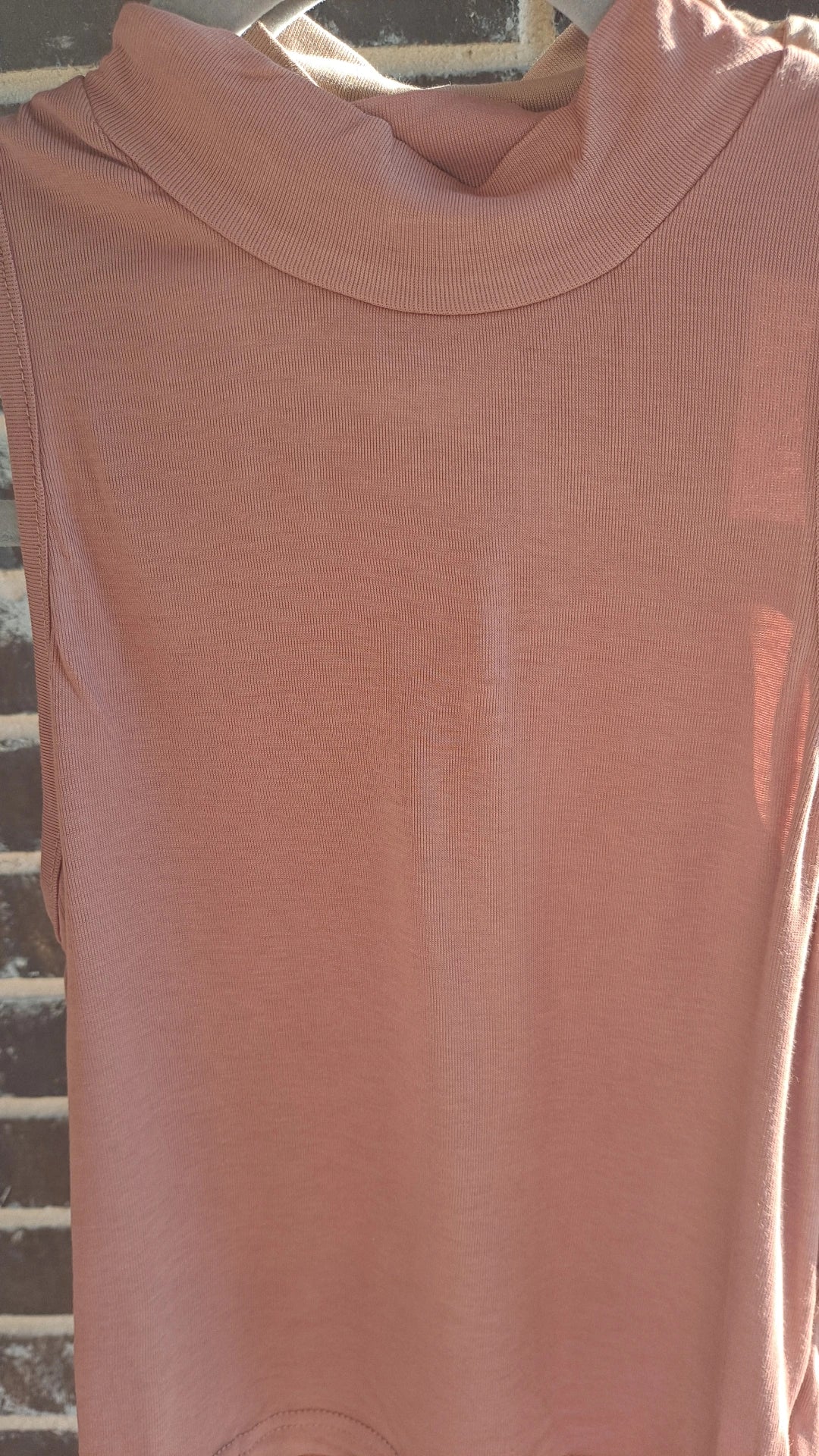 Crop turtleneck
