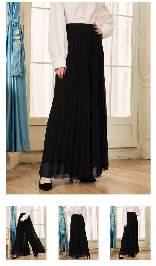 Pleated pants