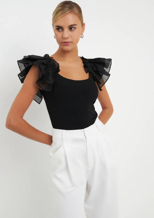 Ruffle top
