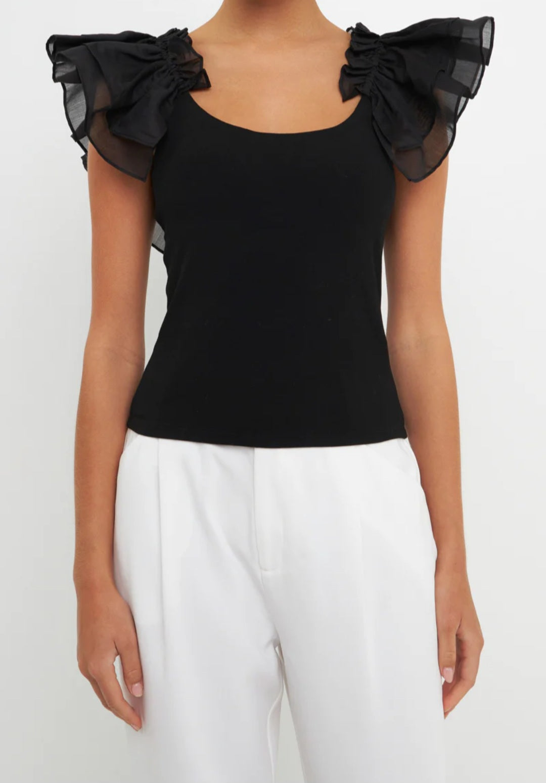 Ruffle top