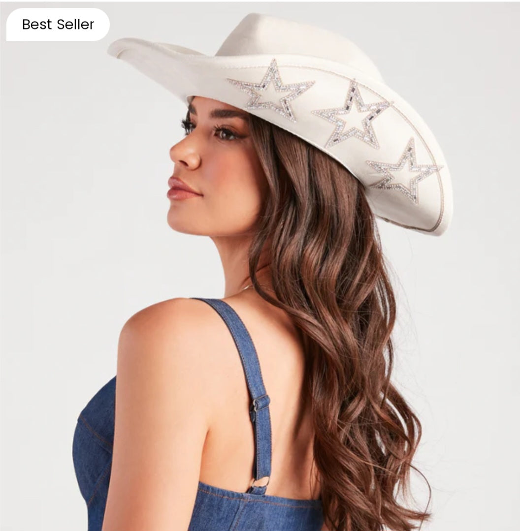 Star cowgirl hat